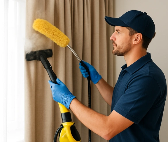 Trusted blind cleaning technician Matty Curtain Cleaning hoppers-crossing-vic QLD